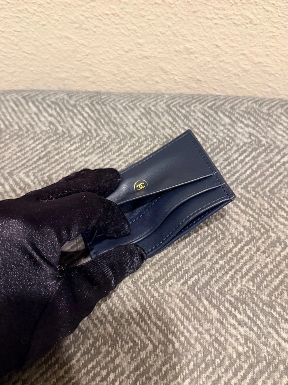 Bleu de Chanel Unisex GWP Black Cardholder
